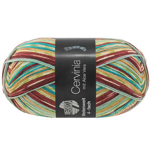 Lana Grossa MEILENWEIT 100g Cervinia | 1704-grön/mintturkos/ocker/burgund/mörk röd/gammalrosa/pistasch/petrol