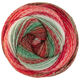 Lana Grossa GOMITOLO (Christmas Edition Lurex) | 117-grönröd/grågrön/reflexröd/ljus röd/tomatröd/mörk röd/ecru