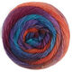 Lana Grossa MEILENWEIT 100g Merino Color Mix Sparks | 7616-laxröd/mörk blå/royal/turkos/rödviolett/fuchsia