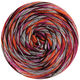 Lana Grossa MEILENWEIT 100g CONFETTINI | 4483-grå/orangeröd/fuchsia/syren/svart