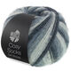 Lana Grossa MEILENWEIT 100g Cosy Socks Soft Stripes | 104-antracit/mörk grå/musgrå/ljus grå