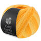 Lana Grossa MEILENWEIT 100g Cosy Socks Soft Stripes | 111-gul/äggulagul/saffransgul