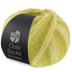 Lana Grossa MEILENWEIT 100g Cosy Socks Soft Stripes | 116-limett/pistasch/ljus oliv