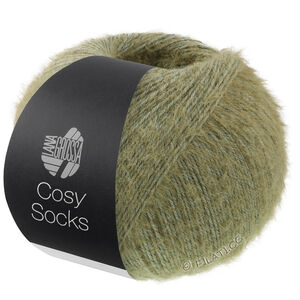 Lana Grossa MEILENWEIT 100g Cosy Socks | 12-grågrön