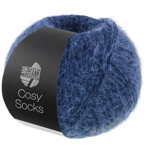 Lana Grossa MEILENWEIT 100g Cosy Socks | 13-mörk blå