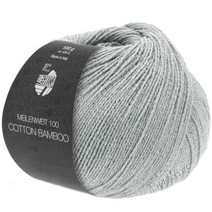 Lana Grossa MEILENWEIT 100g Cotton Bamboo | 14-ljus grå