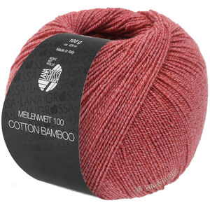 Lana Grossa MEILENWEIT 100g Cotton Bamboo | 35-laxröd