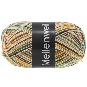 Lana Grossa MEILENWEIT 100g Foresta | 5323-kräm/turkos/senap/petrol/grå/rost/rödbrun/ljus oliv