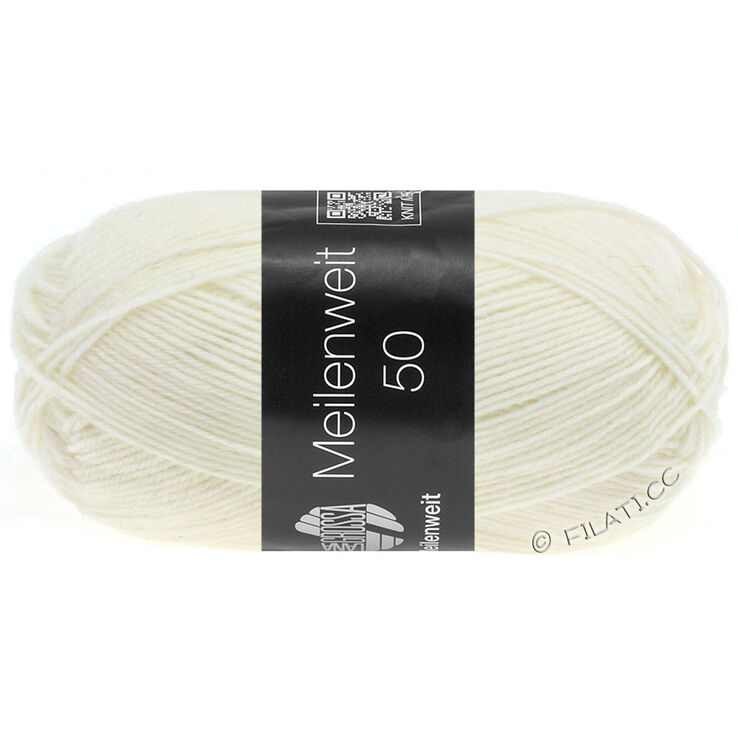 Lana Grossa MEILENWEIT 50g | 1101-vit