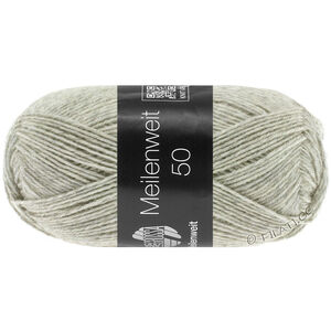 Lana Grossa MEILENWEIT 50g | 1102-natur melerad