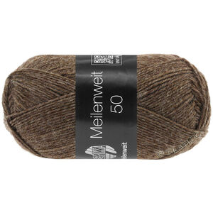 Lana Grossa MEILENWEIT 50g | 1305-gråbrun