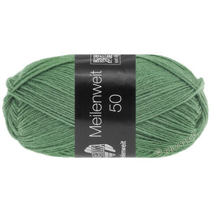 Lana Grossa MEILENWEIT 50g | 1377-grågrön