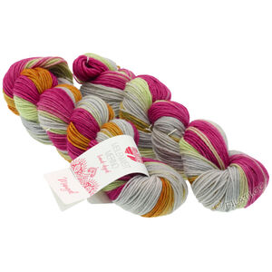 Lana Grossa MEILENWEIT 2 trådar à 50g Merino Hand-dyed | 212-Mangal