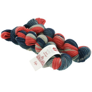 Lana Grossa MEILENWEIT 2 trådar à 50g Merino Hand-dyed | 221-Kufri