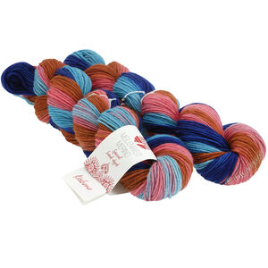 Lana Grossa MEILENWEIT 2 trådar à 50g Merino Hand-dyed | 224-Kashmir