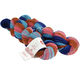 Lana Grossa MEILENWEIT 2 trådar à 50g Merino Hand-dyed | 224-Kashmir