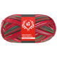 Lana Grossa MEILENWEIT 100g Merino Christmas | 6806-ljus grön/mörk brun/orange/vit/mörk röd/mörk grön