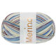 Lana Grossa MEILENWEIT 100g Merino Extrafine Denim Mix | 2605-ecru/ljus grå/mellangrå/mörk grå/violblå/mörk blå