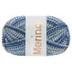 Lana Grossa MEILENWEIT 100g Merino Extrafine Denim Mix | 2608-ljus grå/svart/grå/vit/petrol/blå