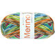 Lana Grossa MEILENWEIT 100g Merino Extrafine Meran | 2588-vit/antracit/orange/limett/turkos/grön/pink