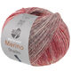 Lana Grossa MEILENWEIT 100g Merino Extrafine Shades | 7236-ljus grå/mörk grå/vinröd/burgund/plommon