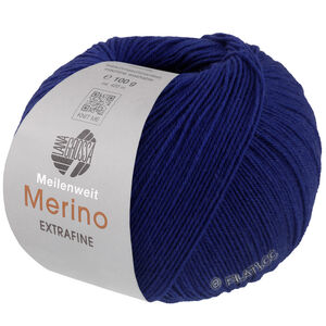 Lana Grossa MEILENWEIT 100g Merino Extrafine | 2461-bläckblå