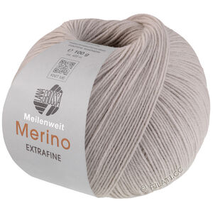 Lana Grossa MEILENWEIT 100g Merino Extrafine | 2462-lysande grå
