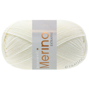 Lana Grossa MEILENWEIT 100g Merino Extrafine | 2477-briljantvit