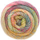 Lana Grossa MEILENWEIT 150g Rainbow | 102-gul/khaki/rosa/orange/petrol/turkos/mint/ljus blå/pink