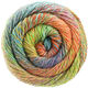 Lana Grossa MEILENWEIT 150g Rainbow | 114-ljus grön/gul/orange/röd/mörk röd/blå/pink