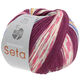 Lana Grossa MEILENWEIT 100g Seta Adriana | 3242-fuchsia/vit/lila/orange/rosa