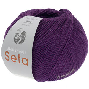 Lana Grossa MEILENWEIT 100g Seta | 43-mörk violett
