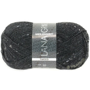 Lana Grossa MEILENWEIT 100g Tweed | 107-antracit