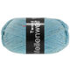 Lana Grossa MEILENWEIT 100g Tweed | 181-ljus petrol