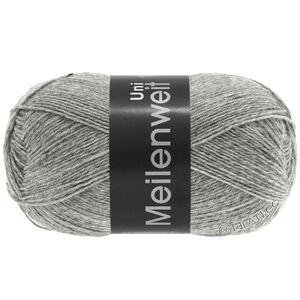 Lana Grossa MEILENWEIT 100g | 1103-grå melerad