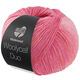 Lana Grossa MEILENWEIT 100g Woolycell Duo | 6001-rosa/pink/blekorange