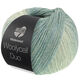 Lana Grossa MEILENWEIT 100g Woolycell Duo | 6007-salviagrön/högrön/pastellgrön