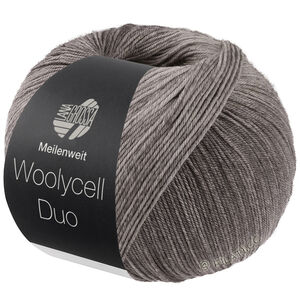 Lana Grossa MEILENWEIT 100g Woolycell Duo | 6012-ljus grå/mellangrå/mörk grå