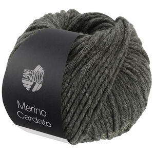 Lana Grossa MERINO CARDATO | 13-mörk grå