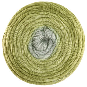 Lana Grossa MERINO LACE AQUARELL | 01-oliv/ljus oliv/gröngrå