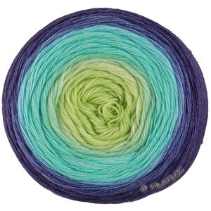Lana Grossa MERINO LACE AQUARELL | 12-limett/blekgul/turkos/petrol