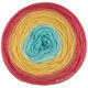 Lana Grossa MERINO LACE AQUARELL | 15-laxröd/laxorange/gul/turkos