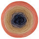 Lana Grossa MERINO LACE AQUARELL | 18-aprikos/persika/antracit