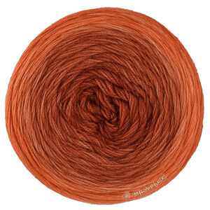 Lana Grossa MERINO LACE AQUARELL | 407-terrakotta/rost/pumpaorange