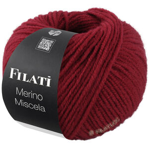 Lana Grossa MERINO MISCELA | 13-mörk röd