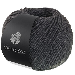Lana Grossa MERINO SOFT | 10-mörk grå