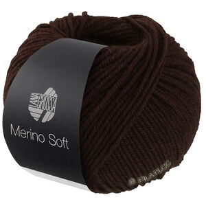 Lana Grossa MERINO SOFT | 19-mörk brun