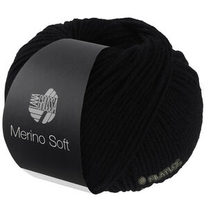 Lana Grossa MERINO SOFT | 20-svart