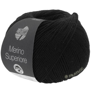 Lana Grossa MERINO SUPERIORE | 08-svart