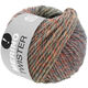 Lana Grossa MERINO TWISTER | 01-blågrå/grå/rosenträ/gröngrå